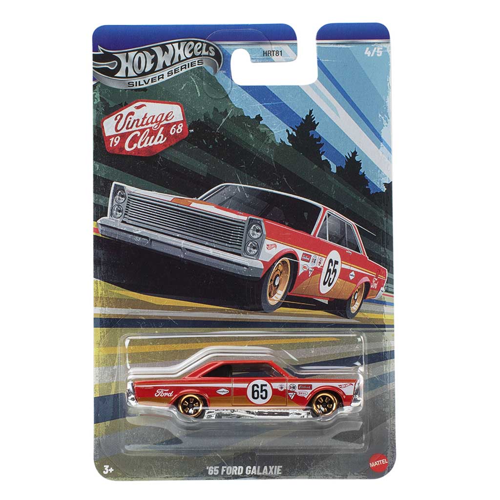 Hot Wheels: Vintage 65 Ford Galaxie autíčko 1/64 - Mattel