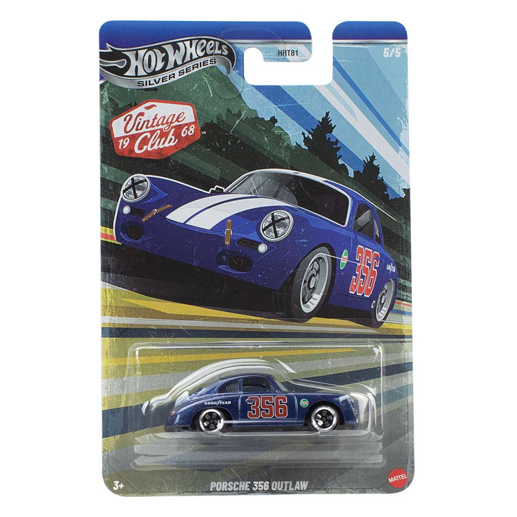 Hot Wheels: Vintage Porsche 356 Outlaw autíčko 1:64 - Mattel