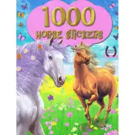 1000 samolepek koní 1. - Samolepkové album Květinová louka