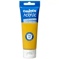 Acrylic 75ml akrylová barva v červenohnědé barvě - Carioca