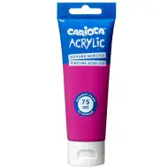 Acrylic 75ml akrylová barva v odstínu magenta - Carioca
