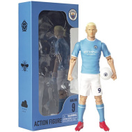 Akční figurka fotbalisty, 20 cm – Manchester City, Haaland v dresu s číslem 9