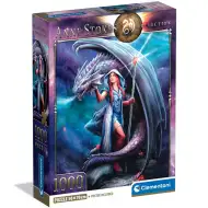 Anna Stokes: Dračí mág 1000dílné puzzle - Clementoni