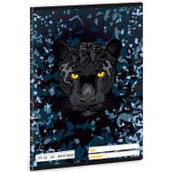 Ars Una: Black Panther čtverečkovaný sešit A/5 27-32