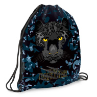 Ars Una: Black Panther vak na tělocvik, sportovní vak 32x42 cm
