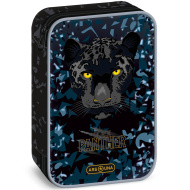 Ars Una: Black Panther vícepatrový penál 15,5x22,5x4,5cm