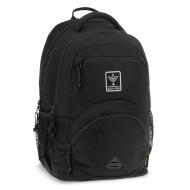 Ars Una: Cordura Black ergonomická školní taška, batoh 27 l