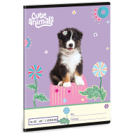 Ars Una: Cute Animals-Aussie linkovaný sešit pro 2. třídu A5 16-32