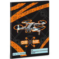 Ars Una: Drone X čtverečkovaný sešit A/5 27-32