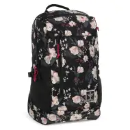 Ars Una: Flowery Black AU-17 školní taška, batoh 32x47x18 cm