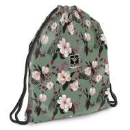 Ars Una: Flowery Green sportovní vak pro dospívající, 37,5 × 46 cm