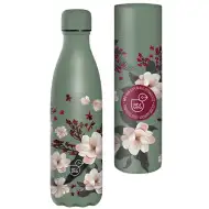 Ars Una: Flowery Pink dvoustěnná kovová láhev v dárkové krabičce 500 ml