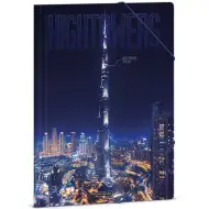 Ars Una: Hightower-Burjkhalifa A/4 gumová složka