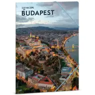 Ars Una: Městská krajina Budapešti gumová složka A/4