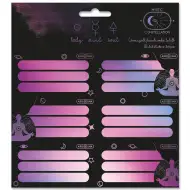 Ars Una: Mystic Constellation balíček etiket na sešity 3x6 ks
