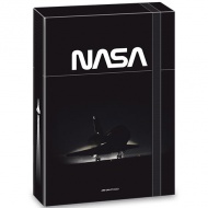 Ars Una: NASA černý box na sešity s gumičkou A4