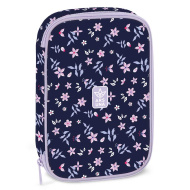 Ars Una: Navy Bloom vícepatrové pouzdro na pera 15,5x22,5x4,5 cm