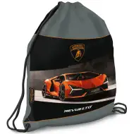 Ars Una: Oranžový sportovní pytel Lamborghini, vak na záda 32x42 cm