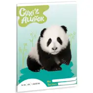 Ars Una: Roztomilá zvířátka - Panda 1. třída linkovaný sešit A/5