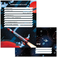 Ars Una: Space Explorer sada 10 pozvánek s obálkami