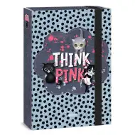 Ars Una: Think Pink gumový obal na sešit A4