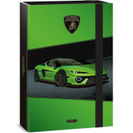 Ars Una: Zelený box na sešity A4 se vzorem Lamborghini