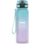 Ars Una: bez BPA, matná lahev s barevným přechodem - 800 ml - Orchidej