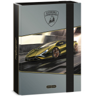 Ars Una: žlutý box na sešity s motivem Lamborghini A5