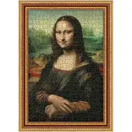 ArtFrame: Leonardo Da Vinci - Mona Lisa 500dílné puzzle s rámečkem - Trefl