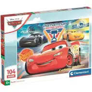 Auta 104dílné super puzzle - Clementoni
