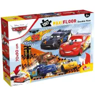 Auta 3 2 v 1 150dílné puzzle a omalovánka 70x50cm - Lisciani