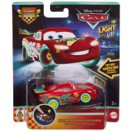 Auta Blesk McQueen svítící autíčko 1/55 – Mattel
