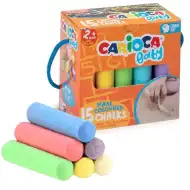 Baby Maxi 15ks barevná křída na asfalt - Carioca
