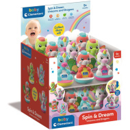 Baby Spin &amp; Dream jednorožec a drak hračka pro miminko 1 ks - Clementoni