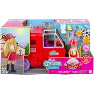 Barbie: Hračkový set hasičského auta Chelsea - Mattel