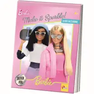 Barbie Udělej to třpytivé! Třpytivý kreslicí blok - Lisciani