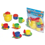 Barevná kávová souprava pro 4 osoby - D-Toys