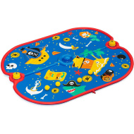 Bestway: Pirátský dětský bazén s vodním rozprašovačem 170 x 140 cm