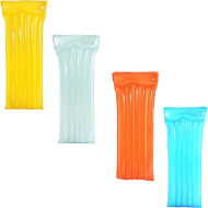 Bestway: Průhledná nafukovací matrace v různých barvách 183 x 76 cm