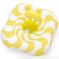 Bestway: Swim Safe dětský nafukovací kruh se dvěma kroužky a sedátkem 79 cm