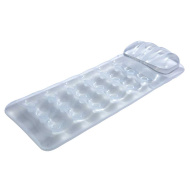 Bestway: stříbrná průhledná nafukovací matrace 175x63x26 cm