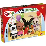 Bing a přátelé Veselé narozeniny! Puzzle 24 dílků 35x25 cm - Lisciani