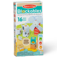 Blockables: Farm přátelé dřevěná stavebnice - Melissa &amp; Doug