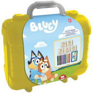 Bluey kreativní sada razítek v kufříku - Multiprint