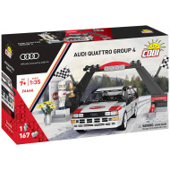 COBI: Audi Quattro Group 4 stavebnice automobilu (24666)