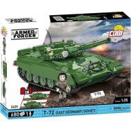 COBI: Ozbrojené síly T-72 (Východní Německo/Sovětský svaz) stavebnice tanku (2625)