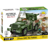 COBI: Stavebnice 37mm GMC M6 Fargo z 2. světové války (3116)