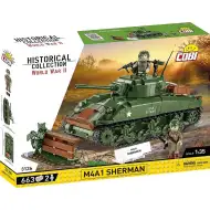 COBI: Stavebnice tanku M4A1 Sherman (3126)