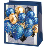 Cardex: Exkluzivní dárková taška s motivem balónků, normální velikost, 11x15x6 cm