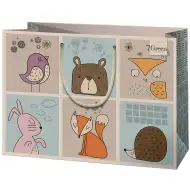 Cardex: Roztomilá zvířátka velká dárková taška 26x13x33 cm